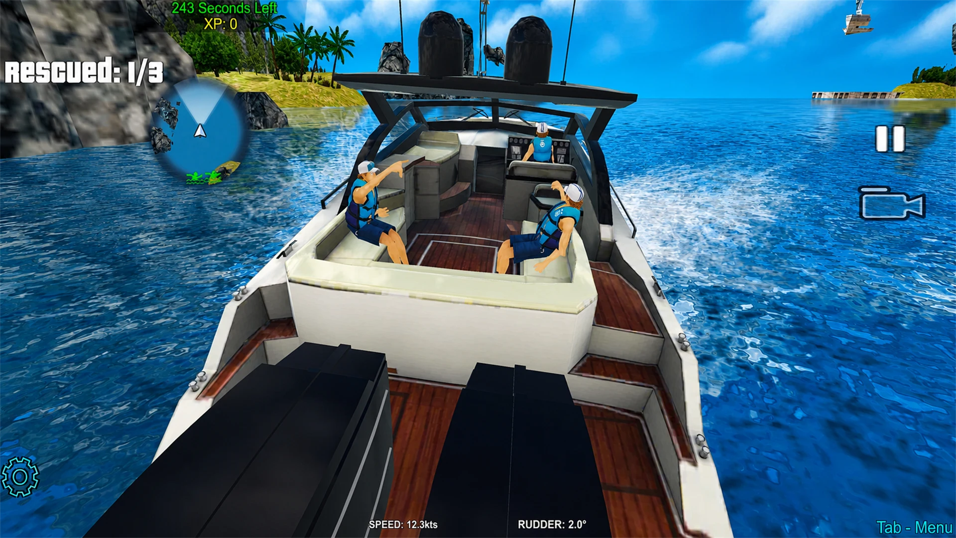 Boat Rescue Simulator screenshot