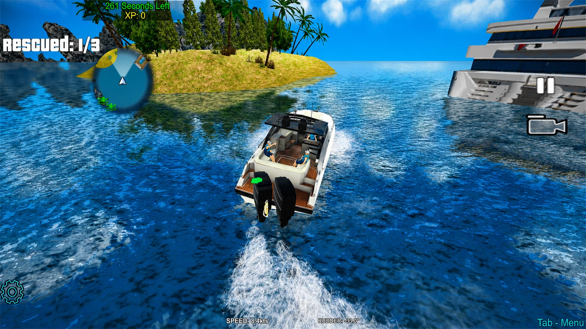 Boat Rescue Simulator screenshot